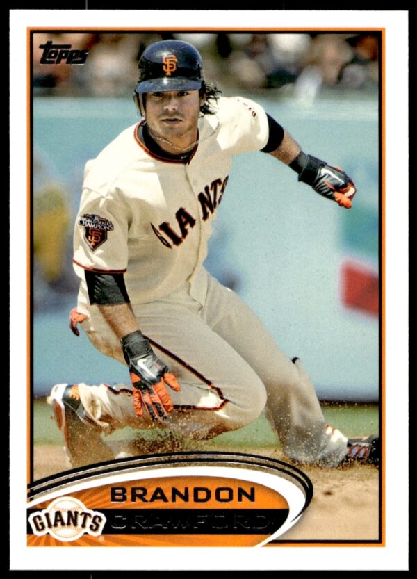 2012 Topps Brandon Crawford #649 (Front)