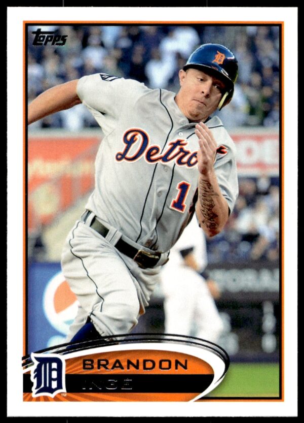 2012 Topps Brandon Inge #377 (Front)