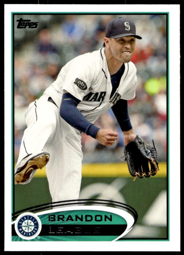 2012 Topps Brandon League #378 (Front)