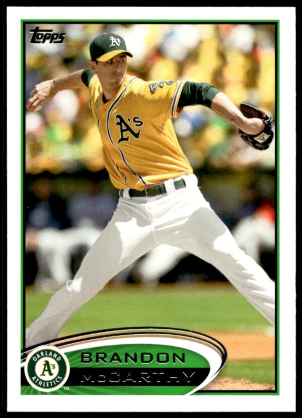 2012 Topps Brandon McCarthy #73 (Front)