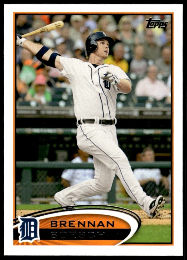 2012 Topps Brennan Boesch #166 (Front)