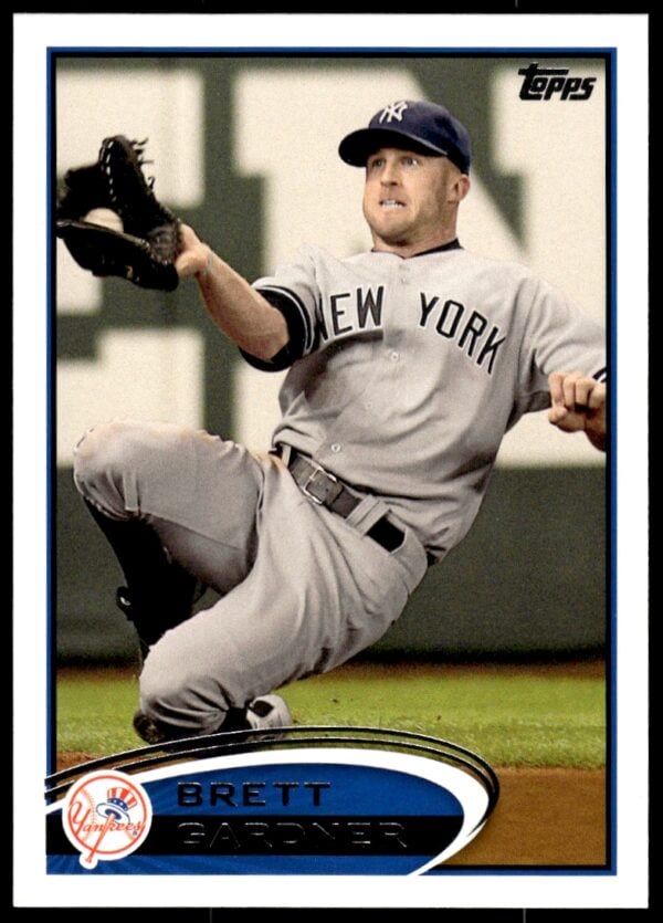 2012 Topps Brett Gardner #635 (Front)