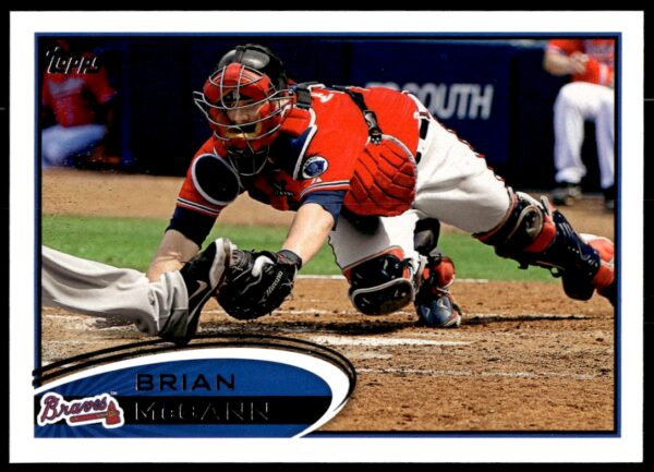 2012 Topps Brian McCann #399 (Front)