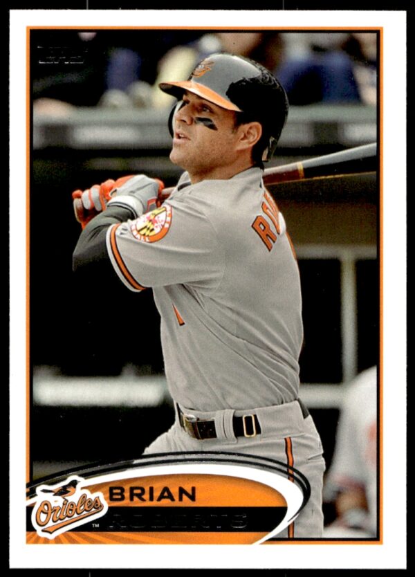 2012 Topps Brian Roberts #514 (Front)