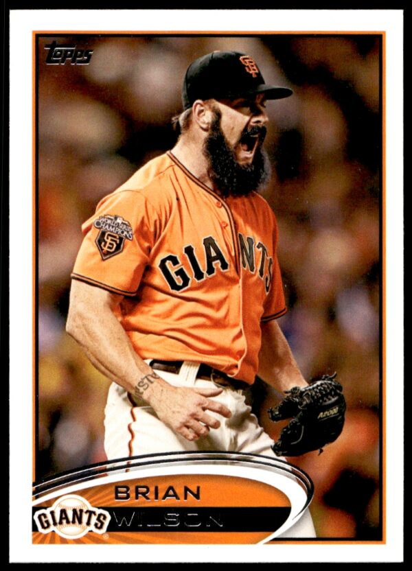 2012 Topps Brian Wilson #260 (Front)