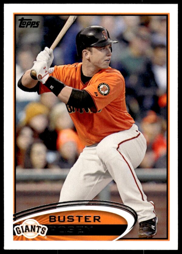 2012 Topps Buster Posey #398 (Front)