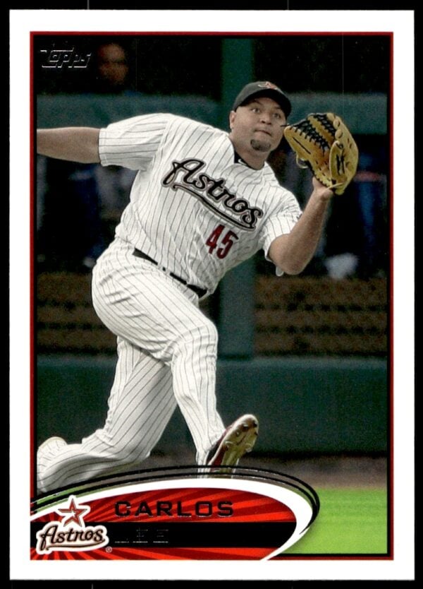 2012 Topps Carlos Lee #592 (Front)