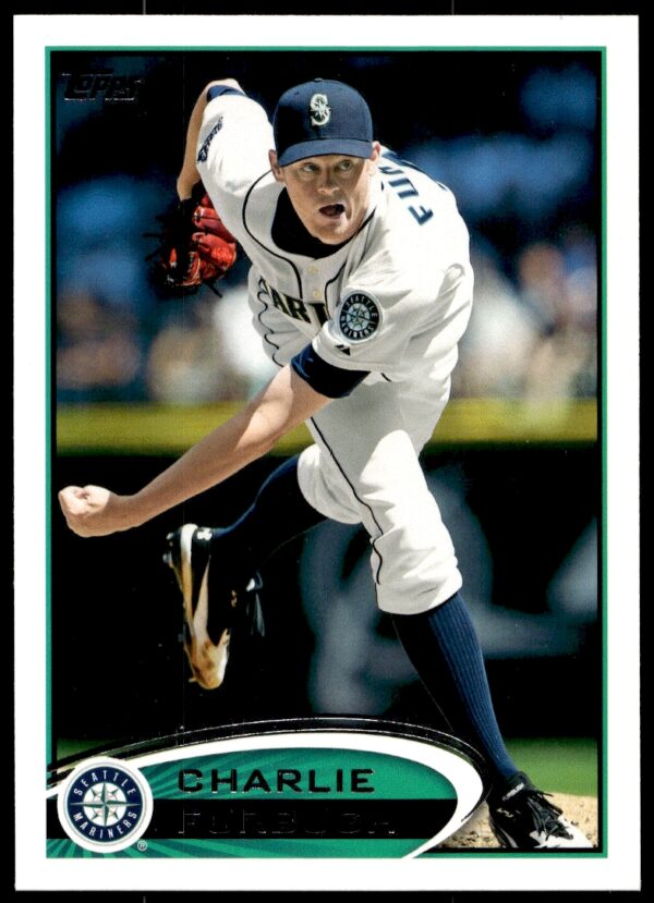 2012 Topps Charlie Furbush #548 (Front)