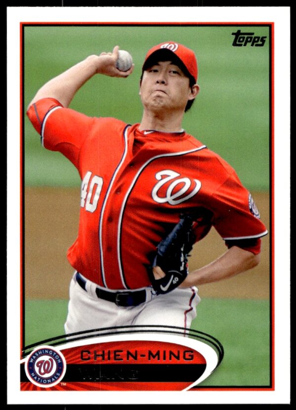 2012 Topps Chien-Ming Wang #440 (Front)