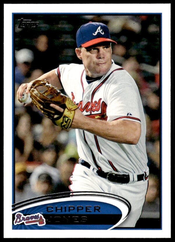 2012 Topps Chipper Jones #305 (Front)