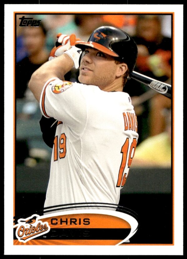 2012 Topps Chris Davis #151 (Front)