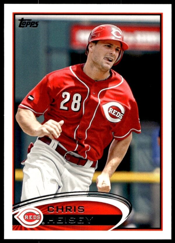 2012 Topps Chris Heisey #636 (Front)