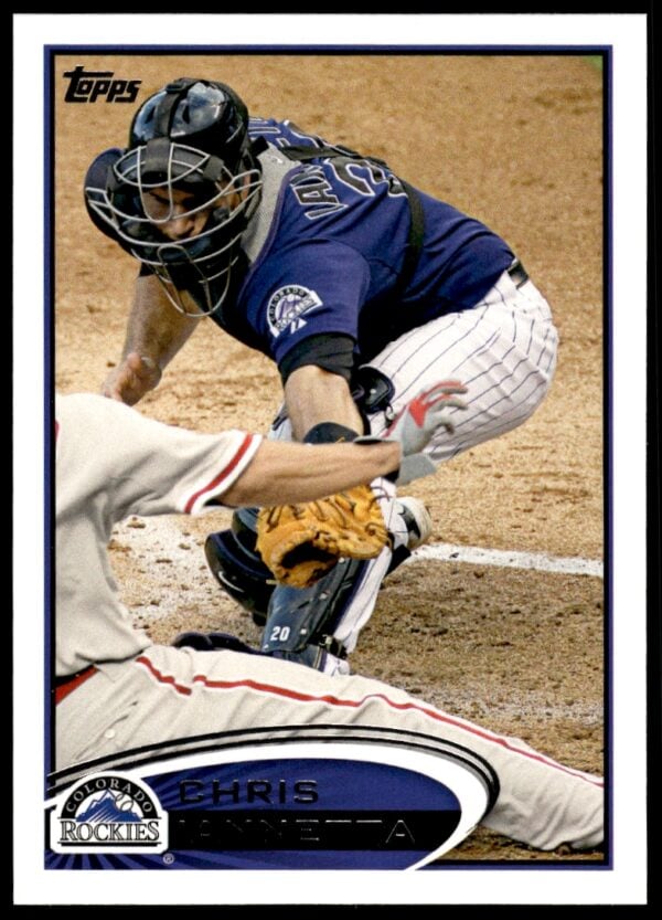 2012 Topps Chris Iannetta #21 (Front)