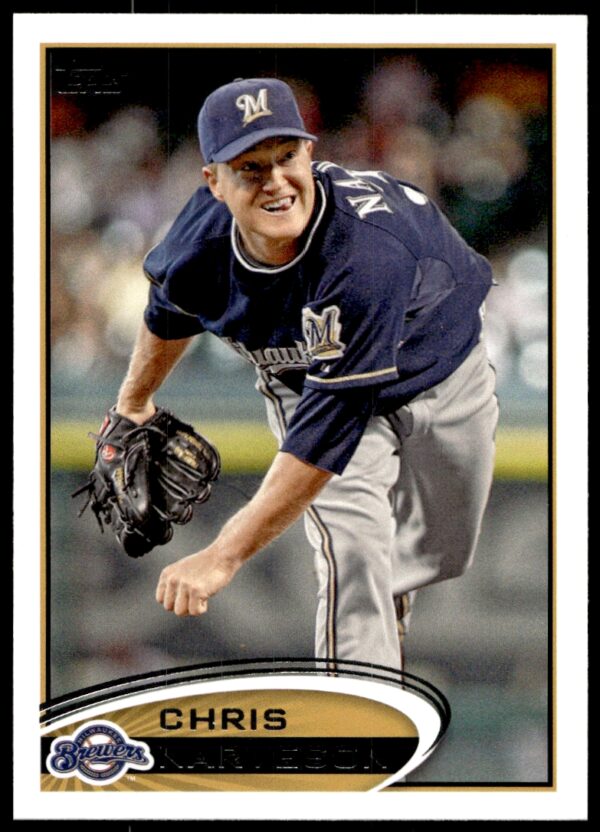 2012 Topps Chris Narveson #633 (Front)