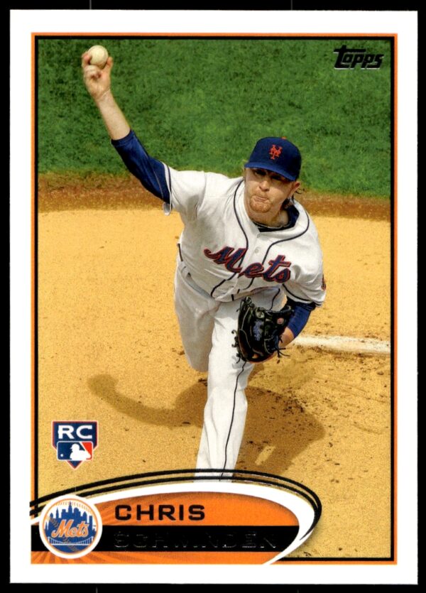 2012 Topps Chris Schwinden #325 (Front)