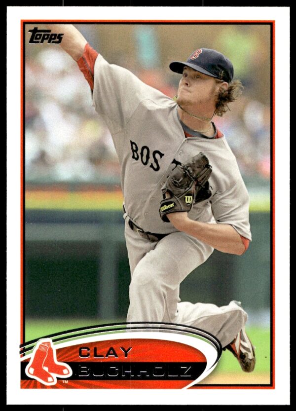 2012 Topps Clay Buchholz #247 (Front)