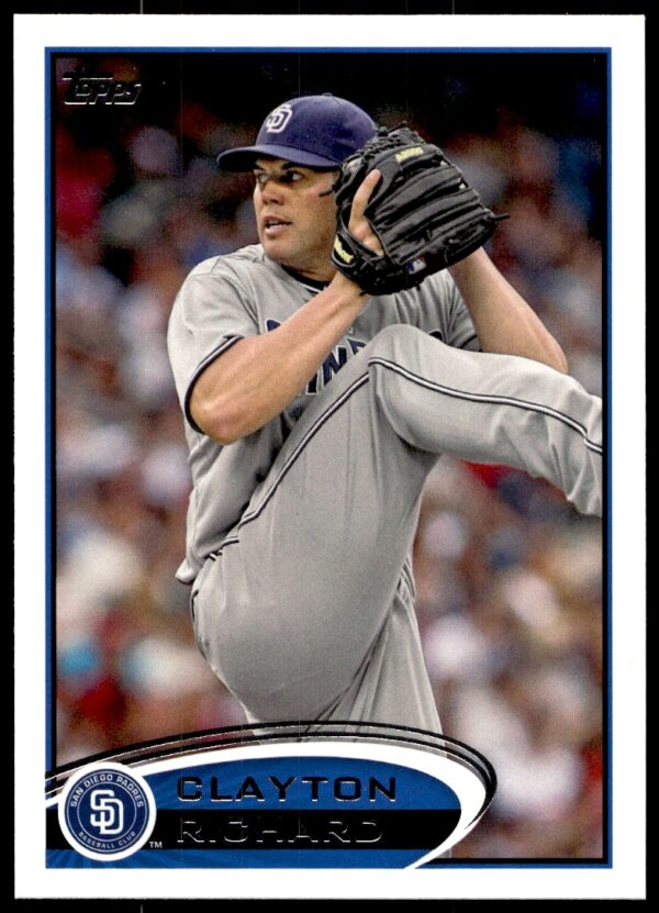 2012 Topps Clayton Richard #339 (Front)