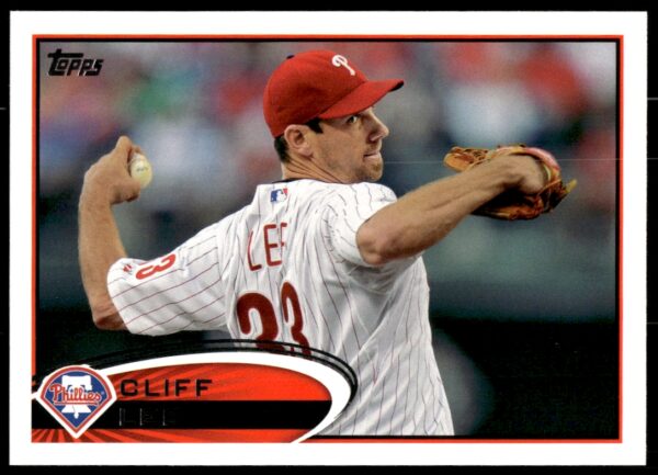 2012 Topps Cliff Lee #392 (Front)