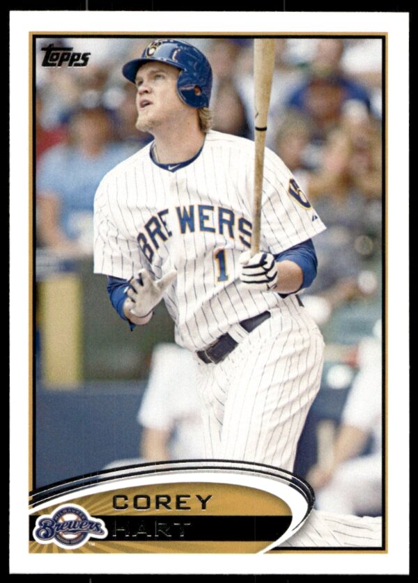 2012 Topps Corey Hart #351 (Front)