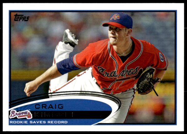 2012 Topps Craig Kimbrel #113 (Front)