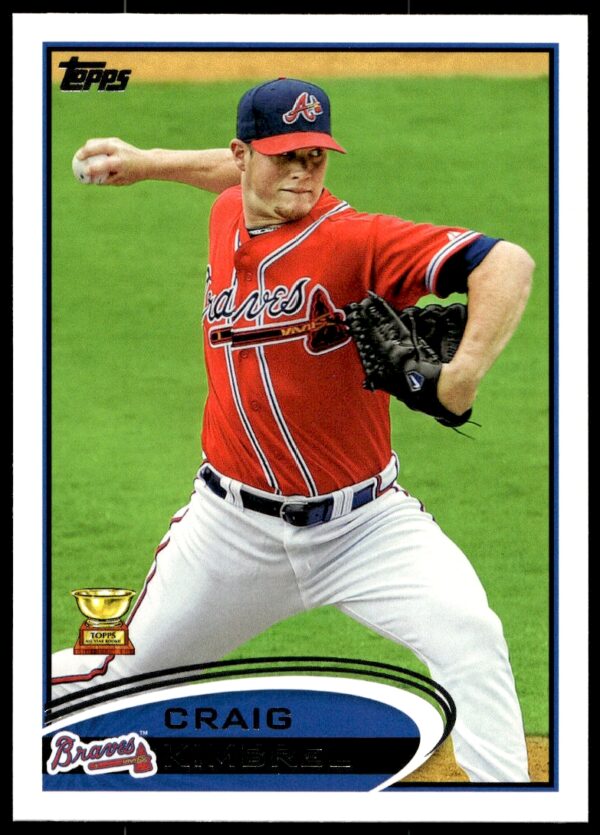 2012 Topps Craig Kimbrel #87 (Front)