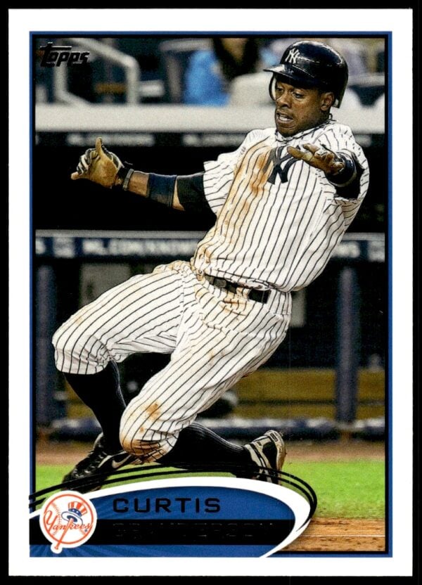 2012 Topps Curtis Granderson #290 (Front)