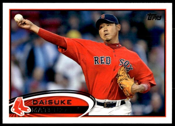 2012 Topps Daisuke Matsuzaka #586 (Front)