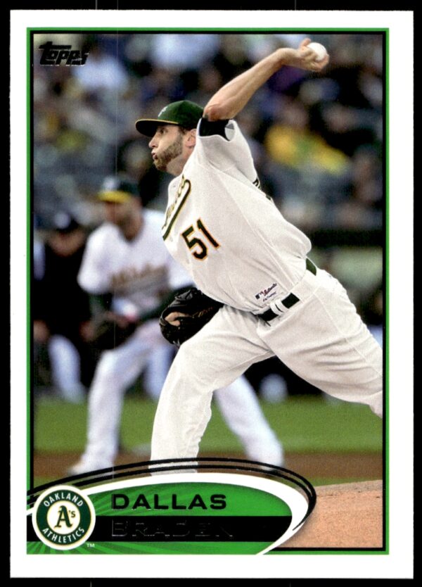 2012 Topps Dallas Braden #577 (Front)