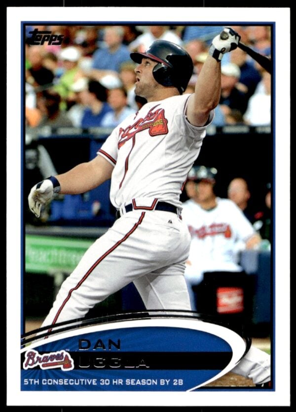 2012 Topps Dan Uggla #579 (Front)