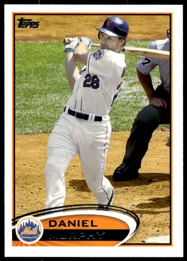 2012 Topps Daniel Murphy #380 (Front)