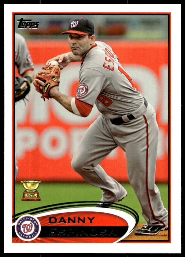 2012 Topps Danny Espinosa #359 (Front)