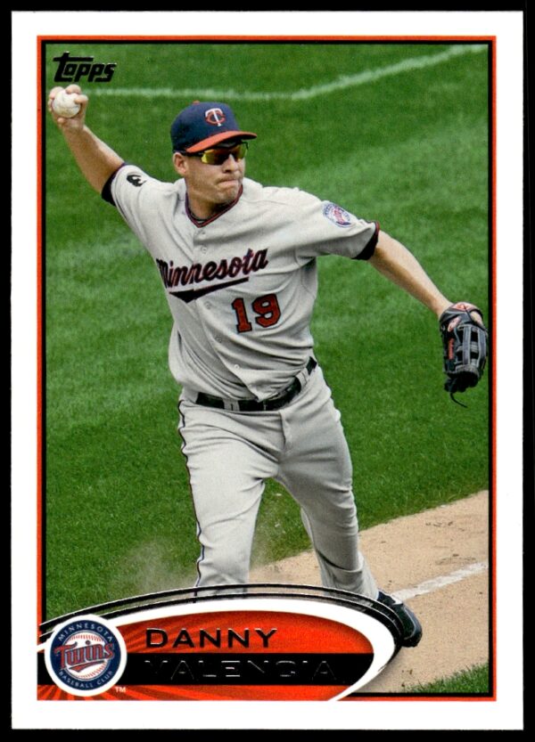 2012 Topps Danny Valencia #303 (Front)