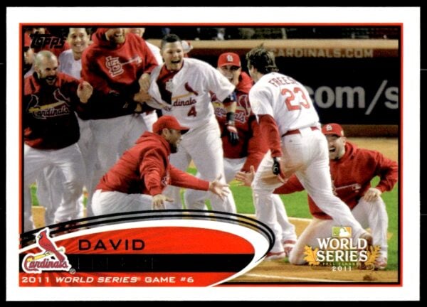 2012 Topps David Freese #291 (Front)