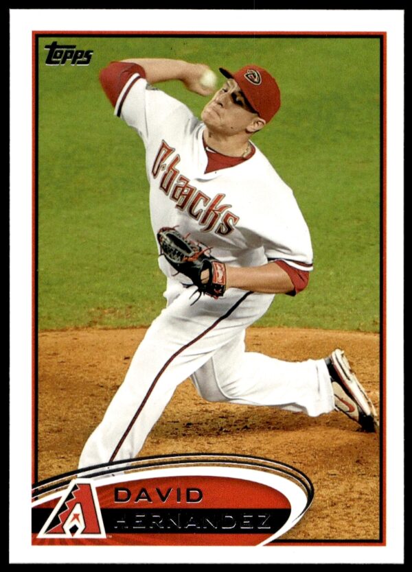 2012 Topps David Hernandez #101 (Front)