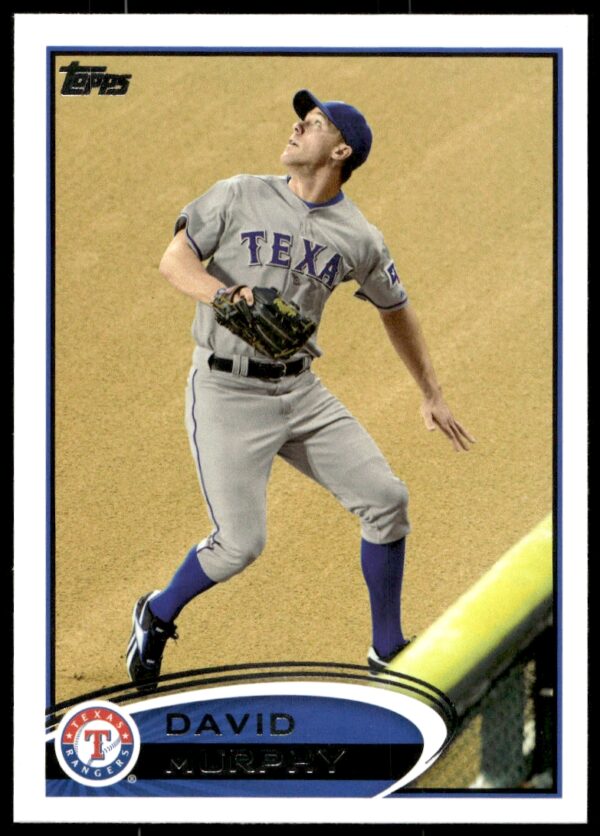 2012 Topps David Murphy #385 (Front)