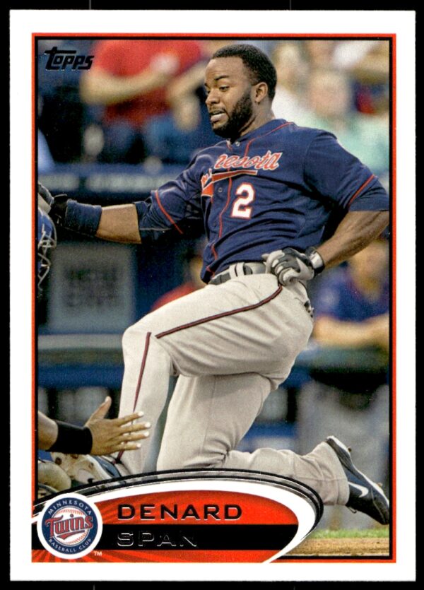 2012 Topps Denard Span #179 (Front)