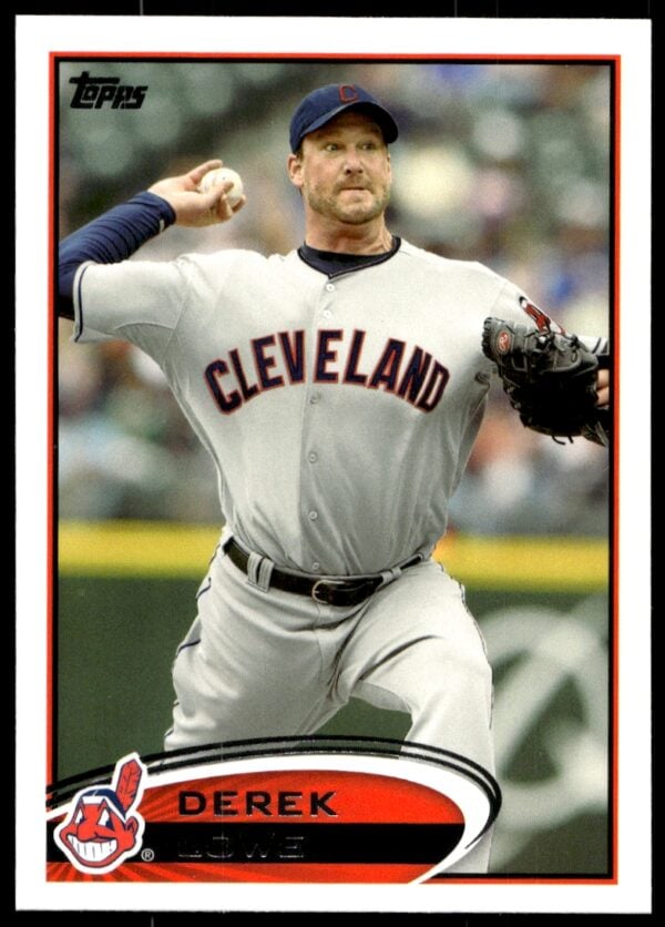 2012 Topps Derek Lowe #638 (Front)