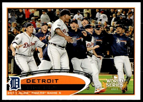 2012 Topps Detroit Tigers #32 (Front)