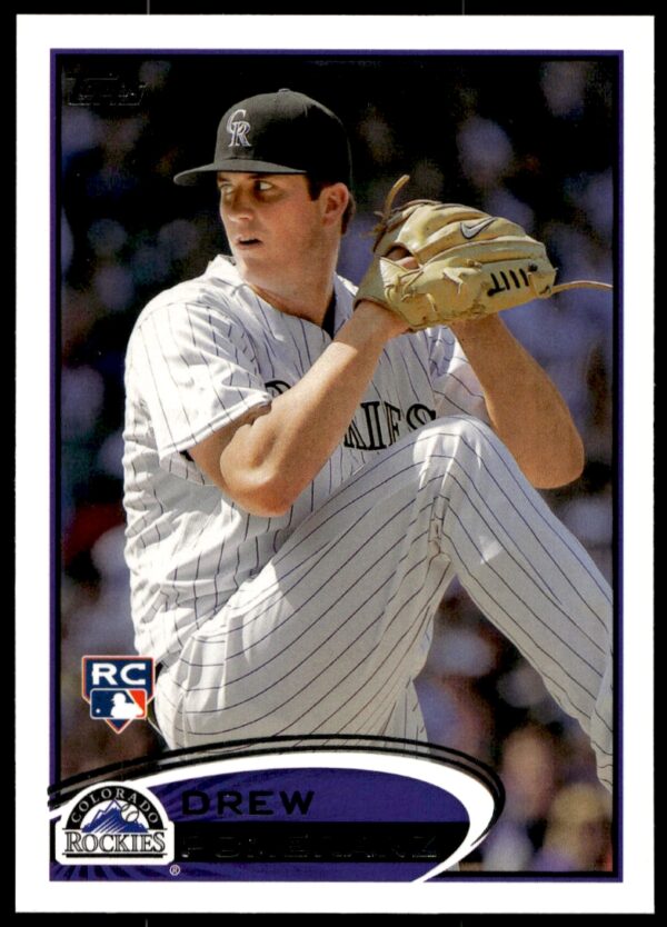 2012 Topps Drew Pomeranz #42 (Front)