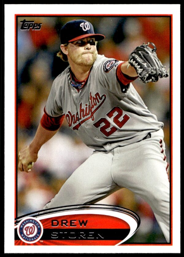 2012 Topps Drew Storen #285 (Front)