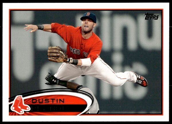 2012 Topps Dustin Pedroia #540 (Front)