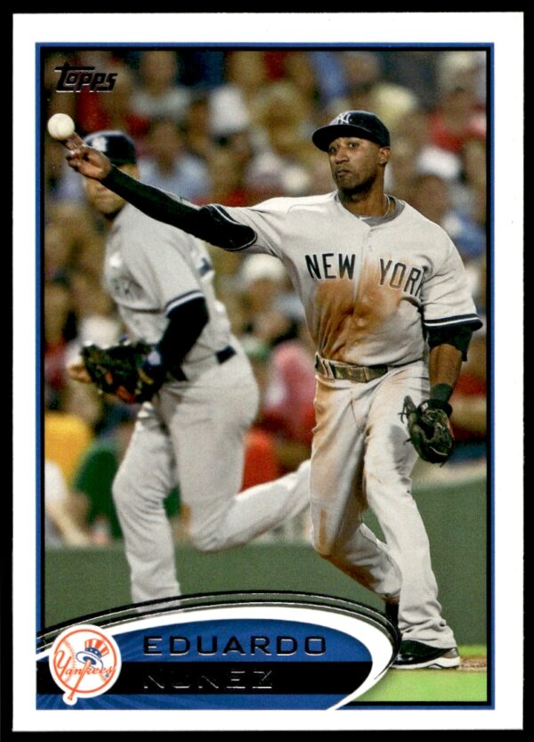 2012 Topps Eduardo Nunez #126 (Front)