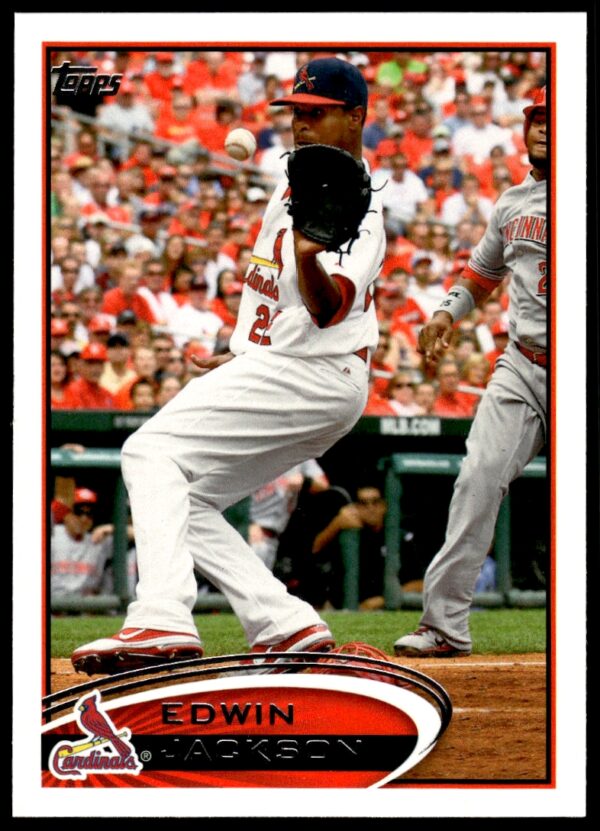 2012 Topps Edwin Jackson #44 (Front)