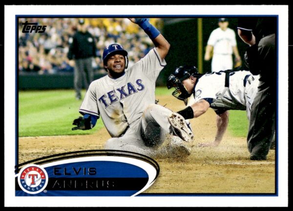 2012 Topps Elvis Andrus #439 (Front)