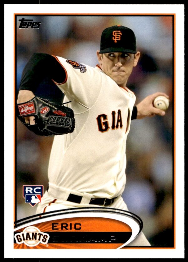 2012 Topps Eric Surkamp #459 (Front)