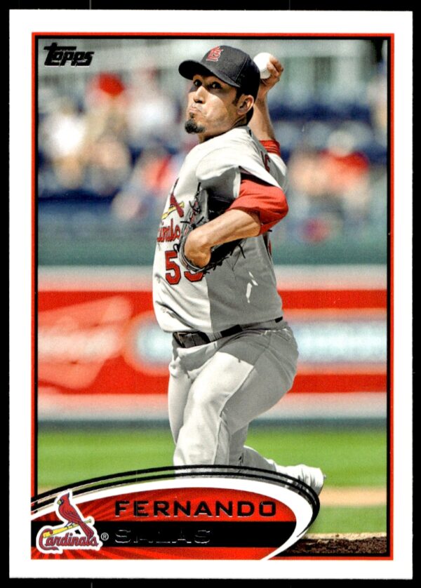 2012 Topps Fernando Salas #363 (Front)