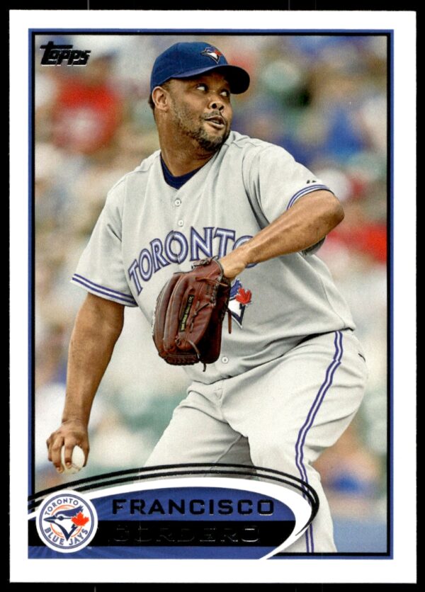 2012 Topps Francisco Cordero #463 (Front)