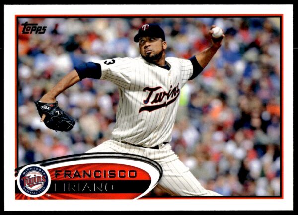 2012 Topps Francisco Liriano #517 (Front)