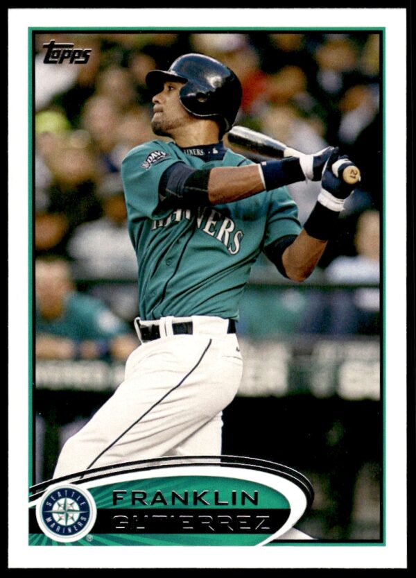 2012 Topps Franklin Gutierrez #286 (Front)