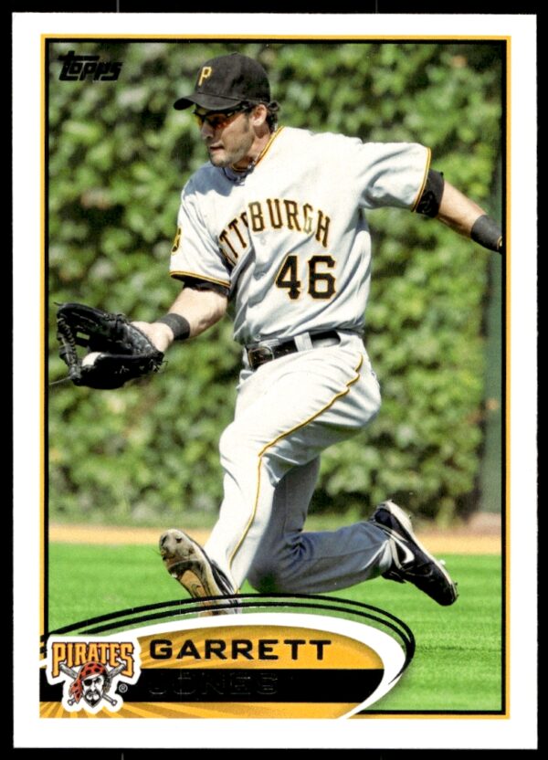 2012 Topps Garrett Jones #453 (Front)